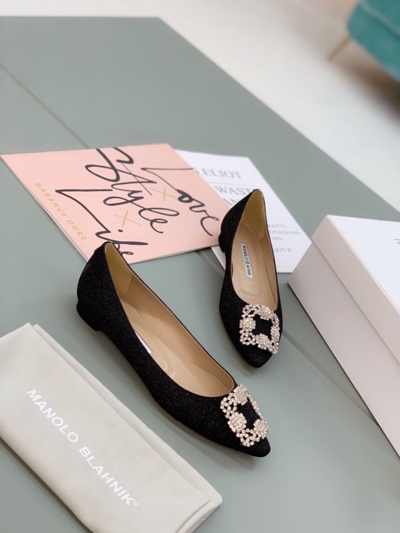 Manolo Blahnik flat shoes